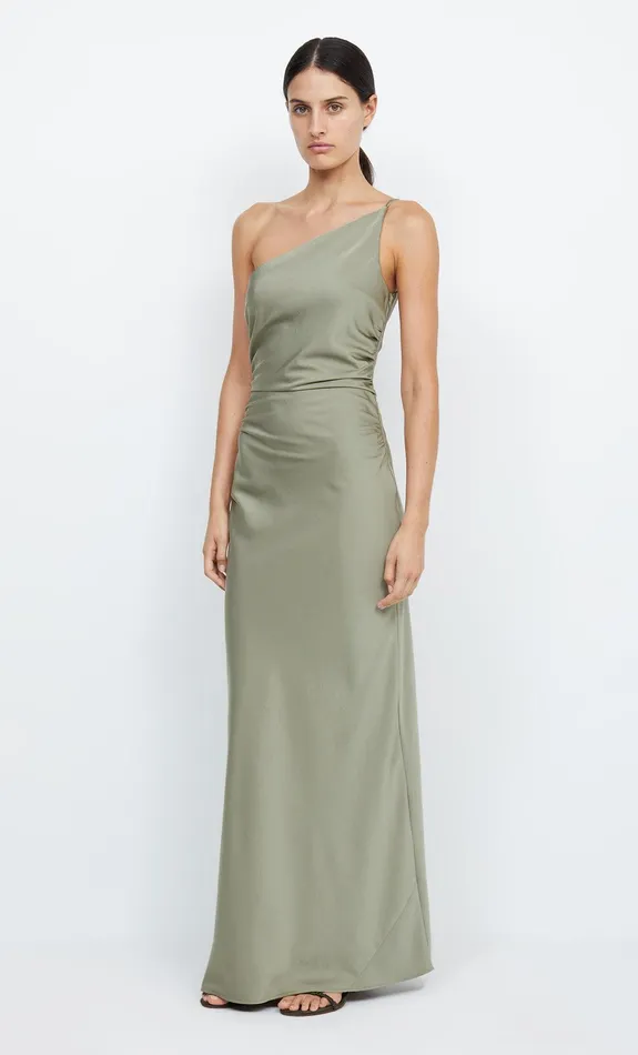 Bec Bridge Bridesmaid Dresses Women ETERNITY ASYM MAXI DRESS 8211 SAGE