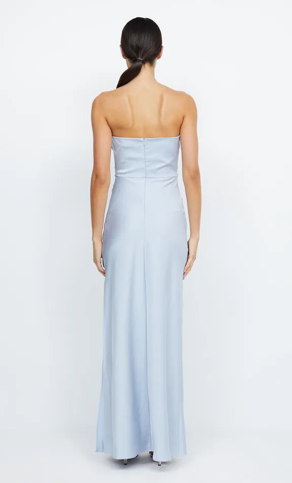 Bec Bridge Bridesmaid Dresses Women ETERNITY STRAPLESS MAXI 8211 DUSTY BLUE