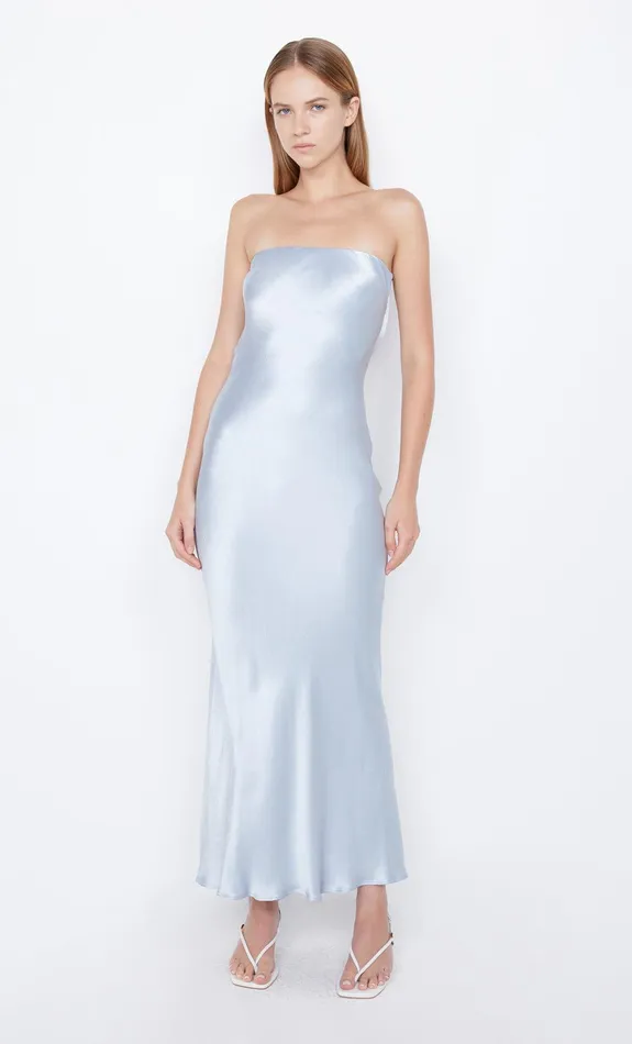 Bec Bridge Bridesmaid Dresses Women MOON DANCE STRAPLESS DRESS 8211 DUSTY BLUE