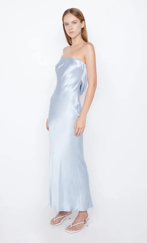 Bec Bridge Bridesmaid Dresses Women MOON DANCE STRAPLESS DRESS 8211 DUSTY BLUE