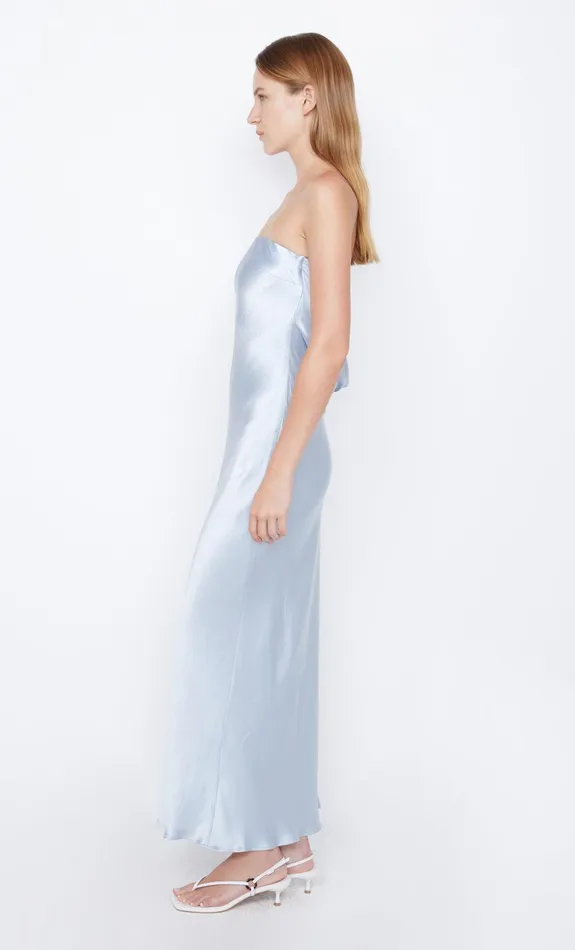 Bec Bridge Bridesmaid Dresses Women MOON DANCE STRAPLESS DRESS 8211 DUSTY BLUE