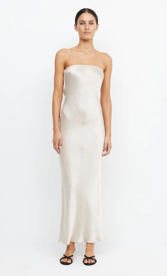 Bec Bridge Bridesmaid Dresses Women MOON DANCE STRAPLESS DRESS 8211 SAND