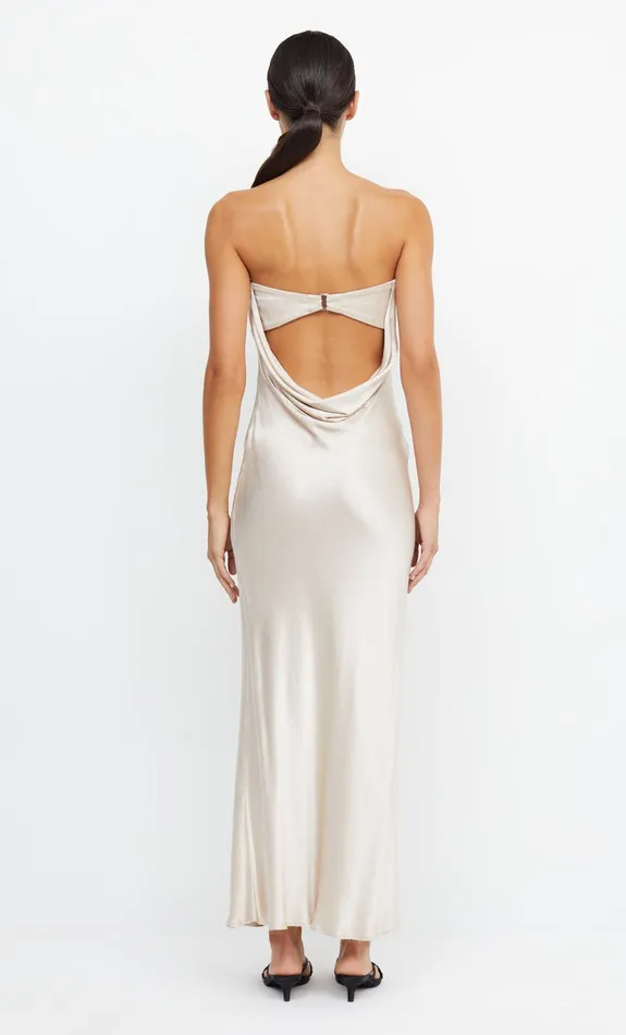 Bec Bridge Bridesmaid Dresses Women MOON DANCE STRAPLESS DRESS 8211 SAND