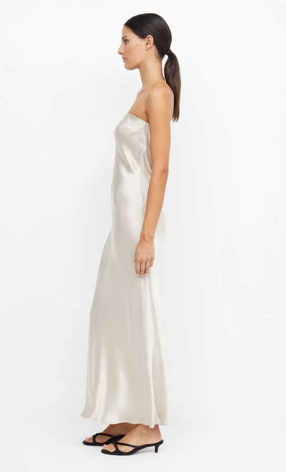 Bec Bridge Bridesmaid Dresses Women MOON DANCE STRAPLESS DRESS 8211 SAND