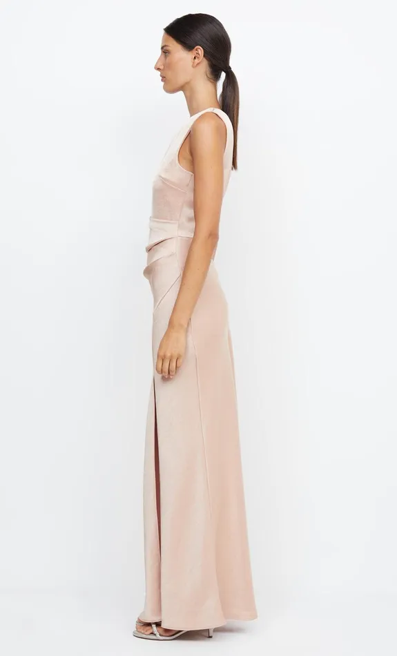 Bec Bridge Bridesmaid Dresses Women THE DREAMER ASYM DRESS 8211 ROSE GOLD