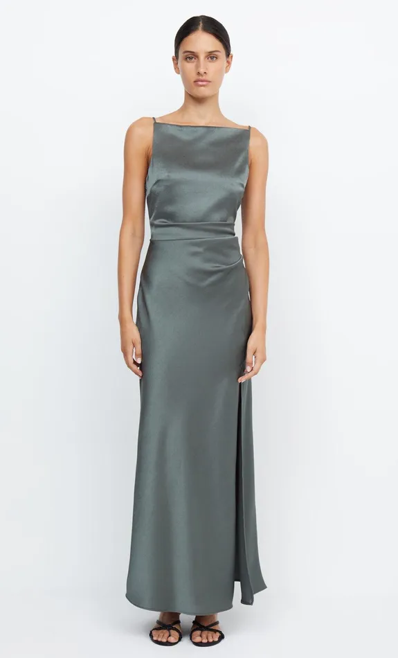 Bec Bridge Bridesmaid Dresses Women THE DREAMER MAXI DRESS 8211 DARK WILLOW
