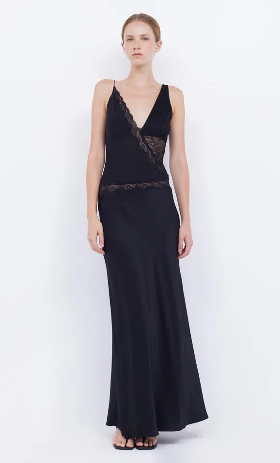 Bec Bridge Maxi Dresses Women ABRIELLE LACE MAXI DRESS 8211 BLACKBLACK