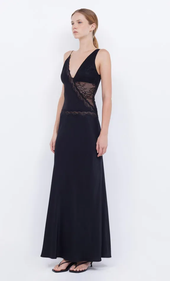 Bec Bridge Maxi Dresses Women ABRIELLE LACE MAXI DRESS 8211 BLACKBLACK