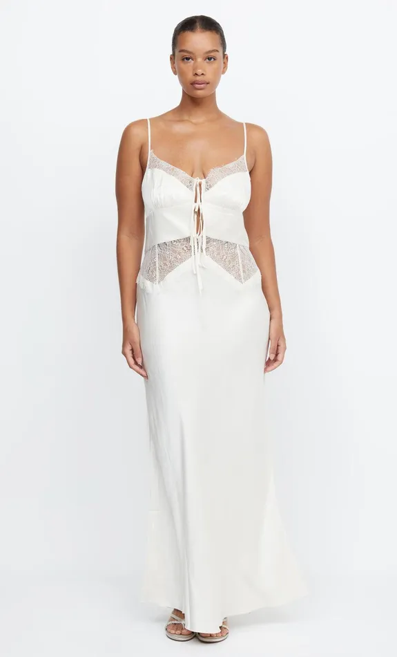 Bec Bridge Maxi Dresses Women CELINE TIE MAXI DRESS 8211 CREAMCREAM