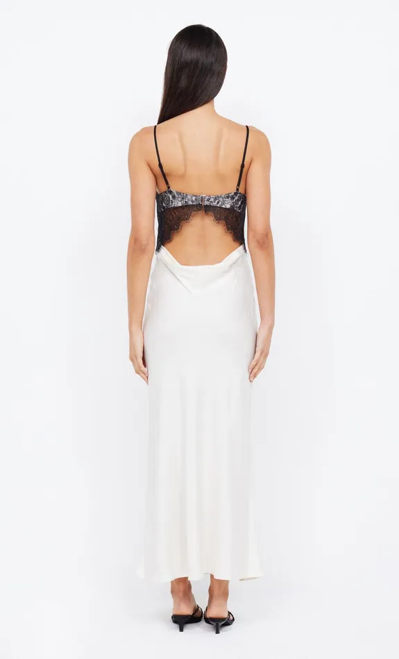 Bec Bridge Maxi Dresses Women EMERY LACE MAXI DRESS 8211 IVORYBLACK