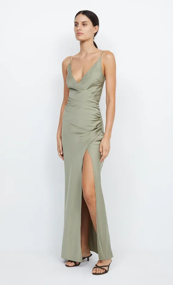 Bec Bridge Maxi Dresses Women ETERNITY V MAXI DRESS 8211 SAGE