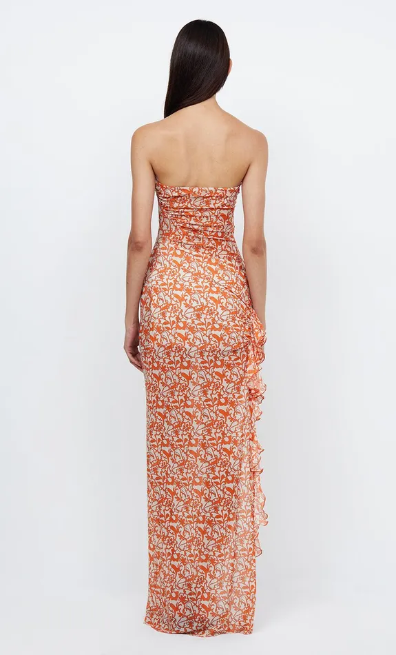 Bec Bridge Maxi Dresses Women FIREFLY STRAPLESS DRESS 8211 FIESTA FLORAL