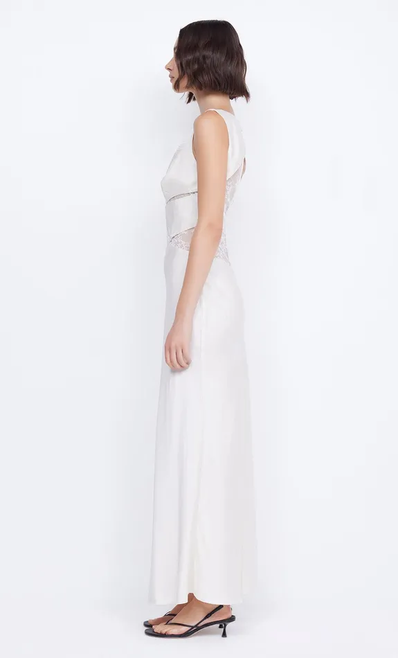 Bec Bridge Maxi Dresses Women JULIETTE V NECK MAXI DRESS 8211 IVORY