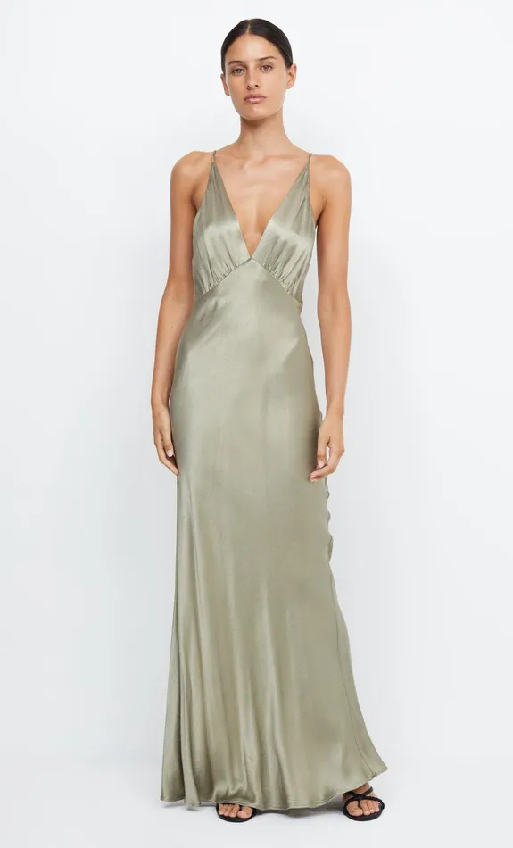 Bec Bridge Maxi Dresses Women MOON DANCE V MAXI DRESS 8211 SAGE