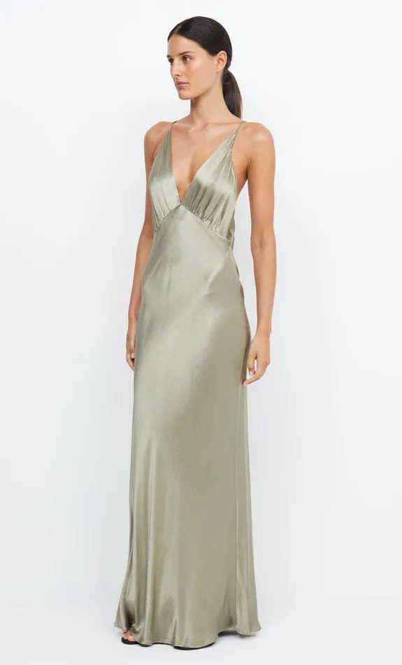 Bec Bridge Maxi Dresses Women MOON DANCE V MAXI DRESS 8211 SAGE
