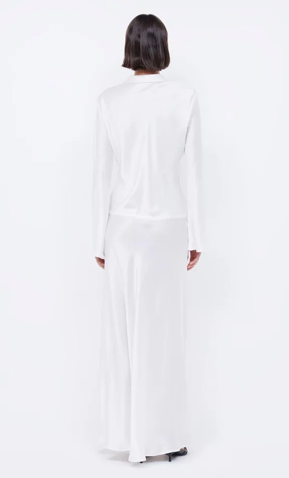 Bec Bridge Maxi Dresses Women ORLA LONG SLEEVE MAXI DRESS 8211 IVORY