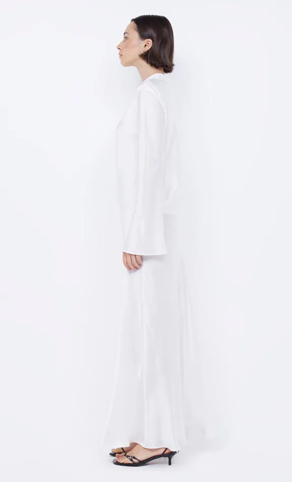 Bec Bridge Maxi Dresses Women ORLA LONG SLEEVE MAXI DRESS 8211 IVORY