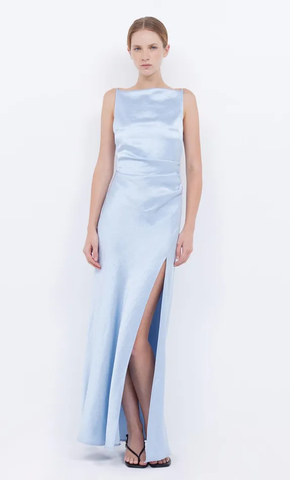 Bec Bridge Maxi Dresses Women THE DREAMER MAXI DRESS 8211 DUSTY BLUE