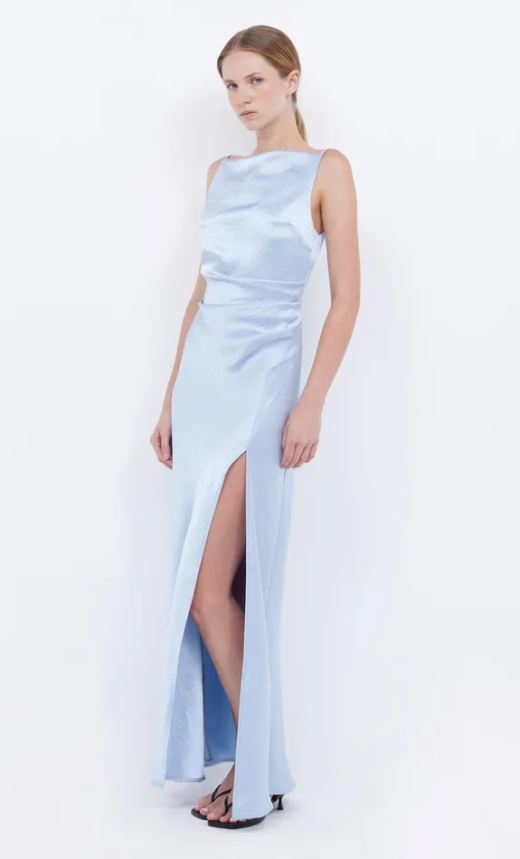 Bec Bridge Maxi Dresses Women THE DREAMER MAXI DRESS 8211 DUSTY BLUE