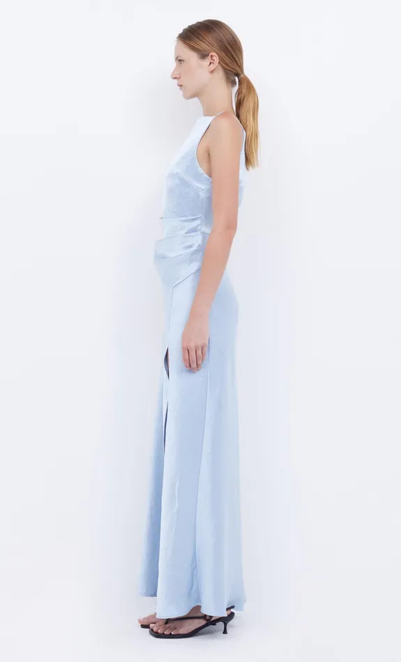 Bec Bridge Maxi Dresses Women THE DREAMER MAXI DRESS 8211 DUSTY BLUE