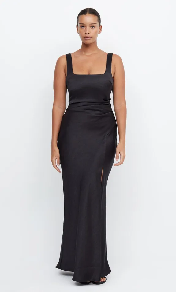 Bec Bridge Maxi Dresses Women THE DREAMER SQUARE NECK DRESS 8211 BLACK