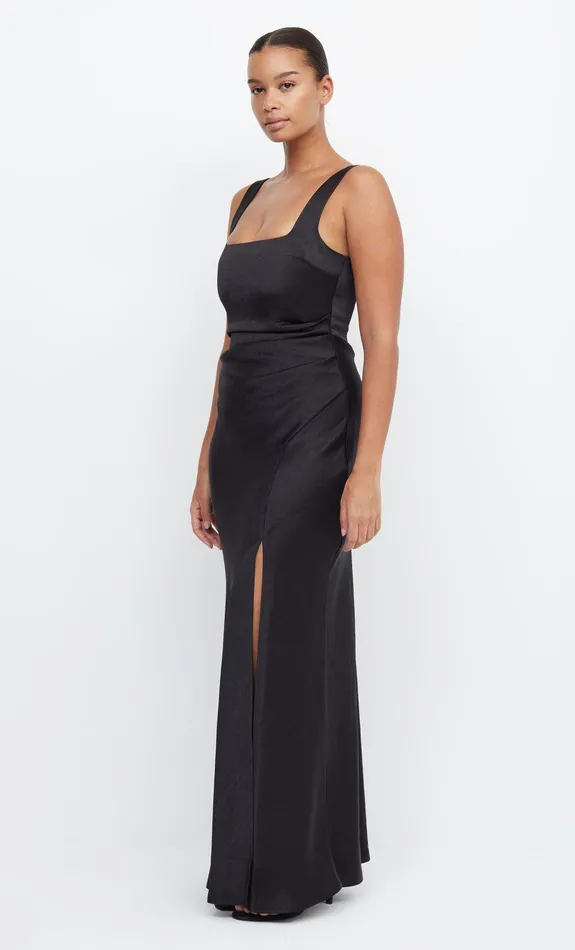 Bec Bridge Maxi Dresses Women THE DREAMER SQUARE NECK DRESS 8211 BLACK