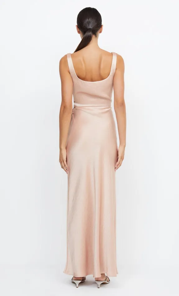 Bec Bridge Maxi Dresses Women THE DREAMER SQUARE NECK DRESS 8211 ROSE GOLD