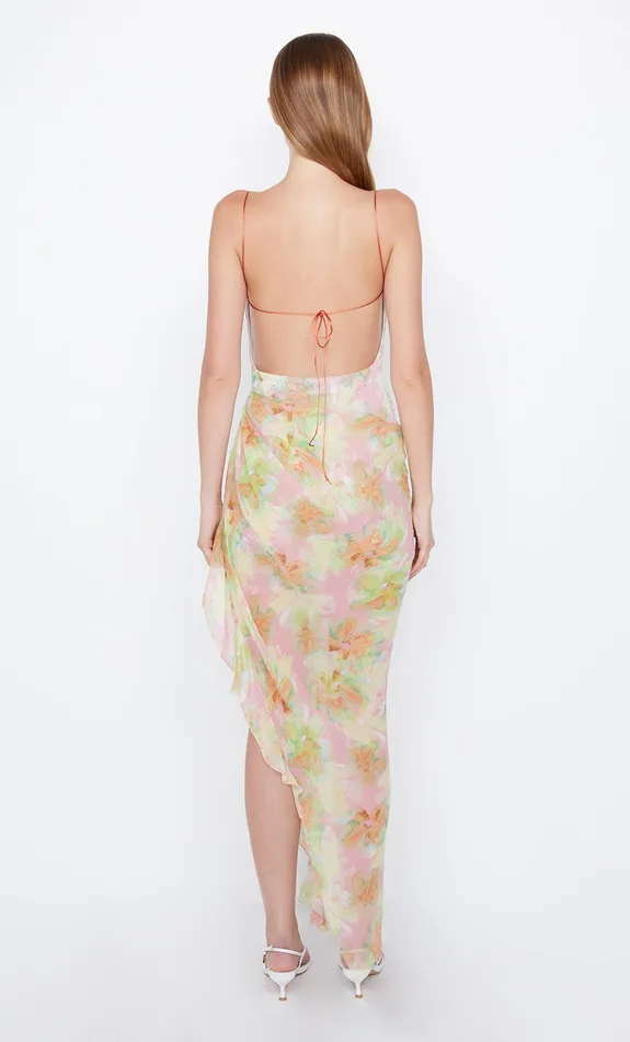 Bec Bridge Maxi Dresses Women ZEPHY ASYM DRESS 8211 PINK BLOSSOM