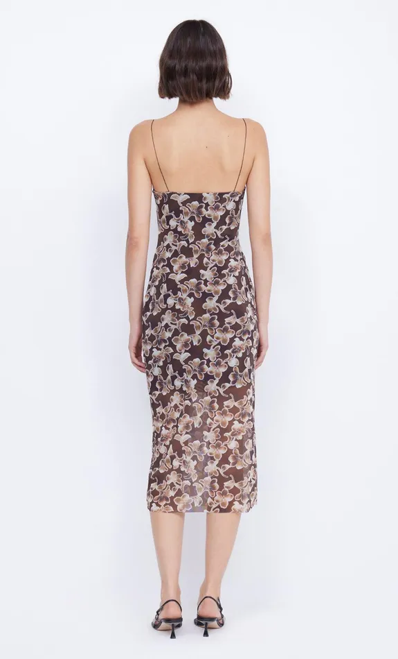 Bec Bridge Midi Dresses Women HERLANI SINGLET MIDI DRESS 8211 HIBISCUS CHOC