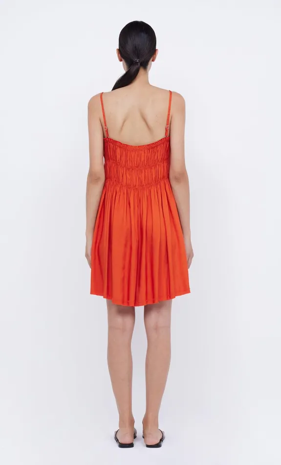 Bec Bridge Mini Dresses Women DALI MINI SHIFT DRESS 8211 SPICE