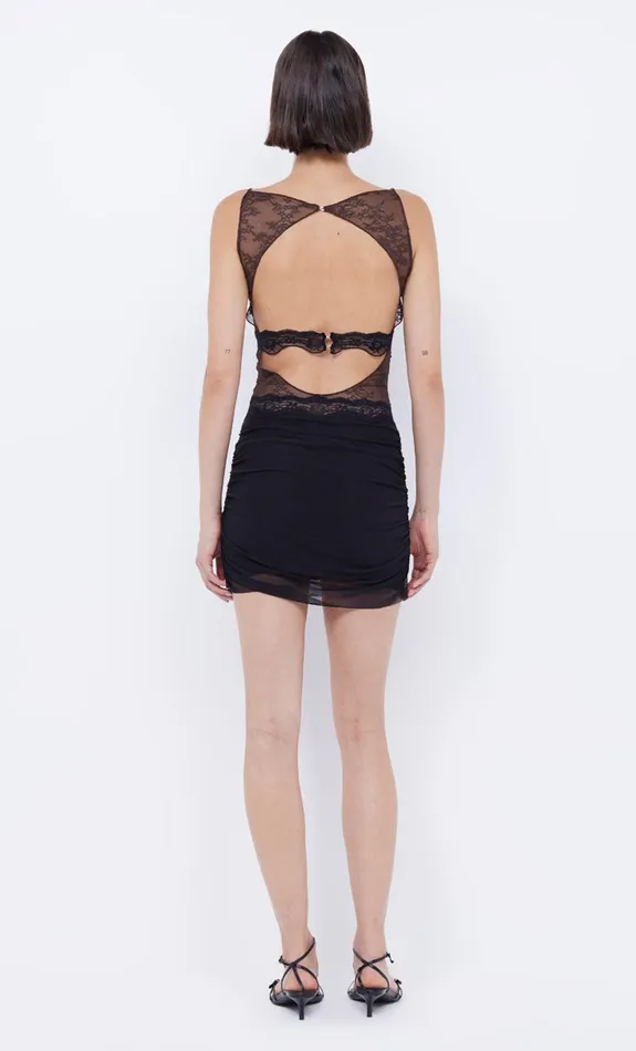 Bec Bridge Mini Dresses Women LOANI MINI DRESS 8211 CHOCBLACK