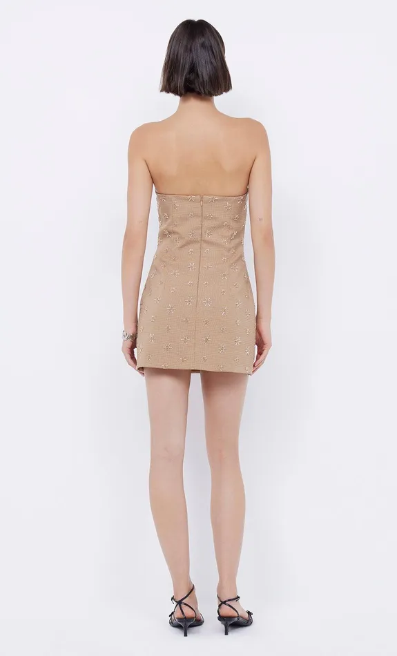 Bec Bridge Mini Dresses Women SUNSEEKER MINI DRESS 8211 GOLDEN