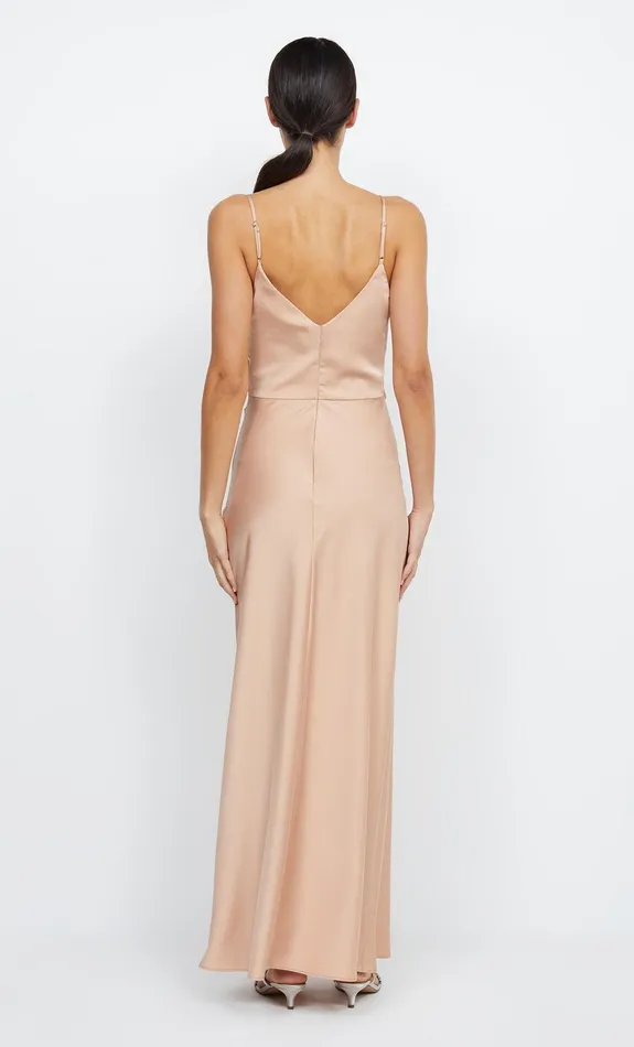 Bec Bridge Prom Dresses Women ETERNITY V MAXI DRESS 8211 ROSE GOLD