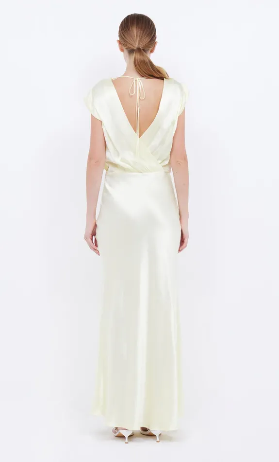 Bec Bridge Prom Dresses Women MOON DANCE MAXI DRESS 8211 ICE YELLOW