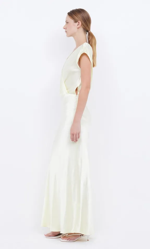 Bec Bridge Prom Dresses Women MOON DANCE MAXI DRESS 8211 ICE YELLOW