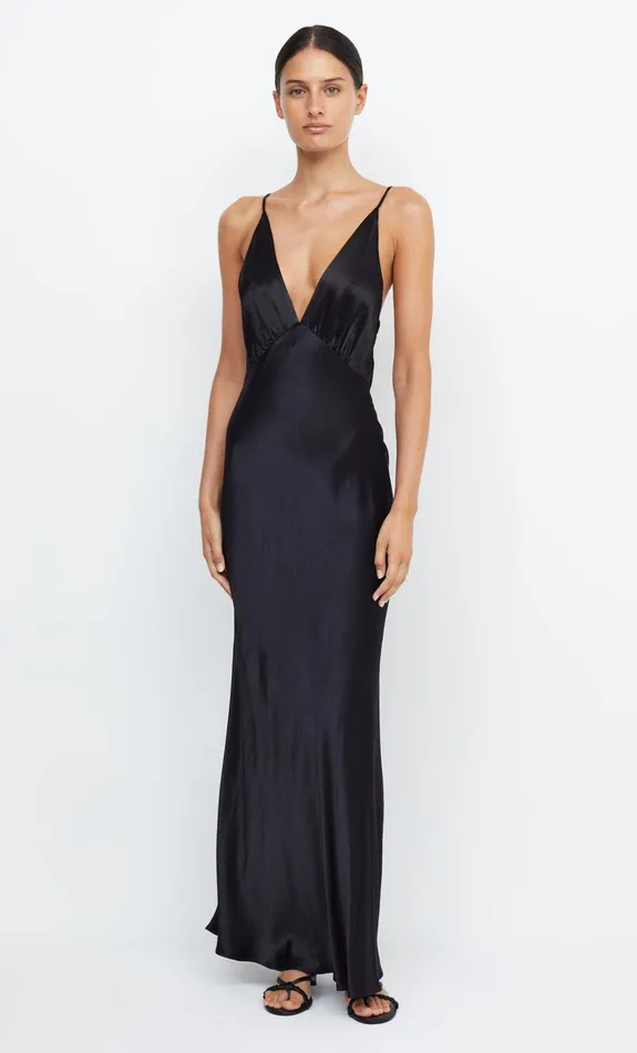 Bec Bridge Prom Dresses Women MOON DANCE V MAXI DRESS 8211 BLACK