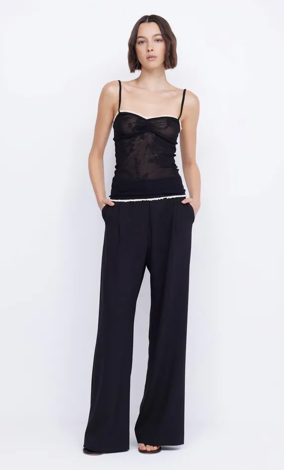 Bec Bridge Shorts Pants Women MARISSA STRAIGHT PANT 8211 BLACK