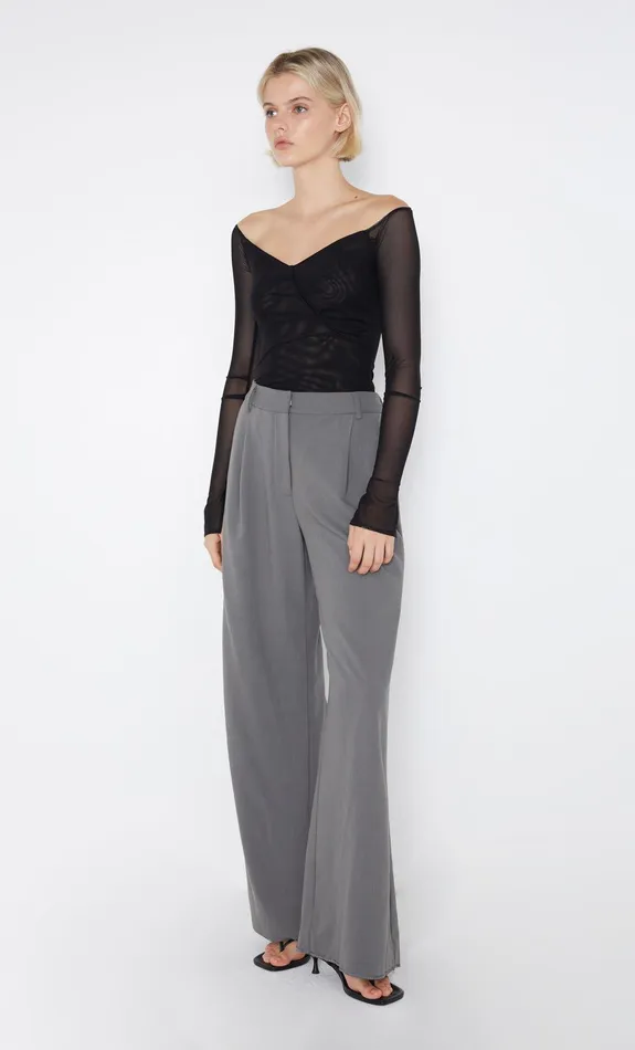 Bec Bridge Shorts Pants Women MARISSA STRAIGHT PANT 8211 ELEPHANT GREY