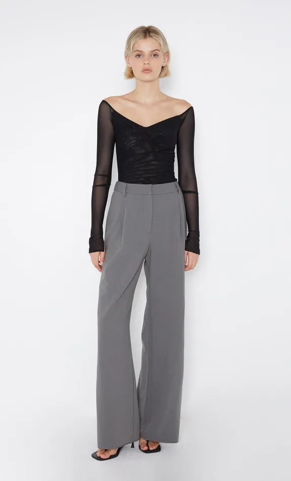 Bec Bridge Shorts Pants Women MARISSA STRAIGHT PANT 8211 ELEPHANT GREY