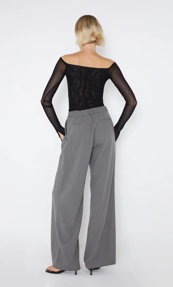 Bec Bridge Shorts Pants Women MARISSA STRAIGHT PANT 8211 ELEPHANT GREY