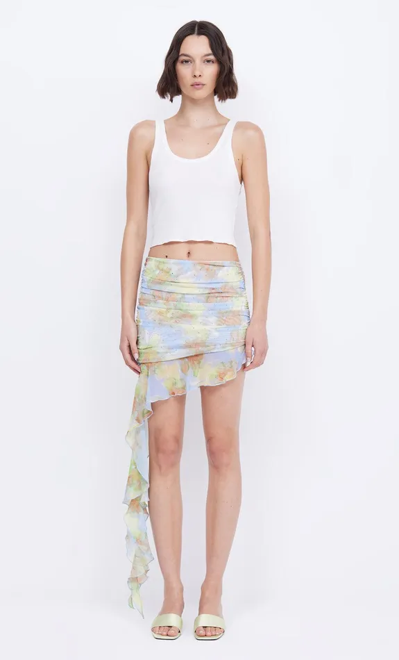 Bec Bridge Skirts Women ZEPHY MINI SKIRT 8211 BLUE BLOSSOM