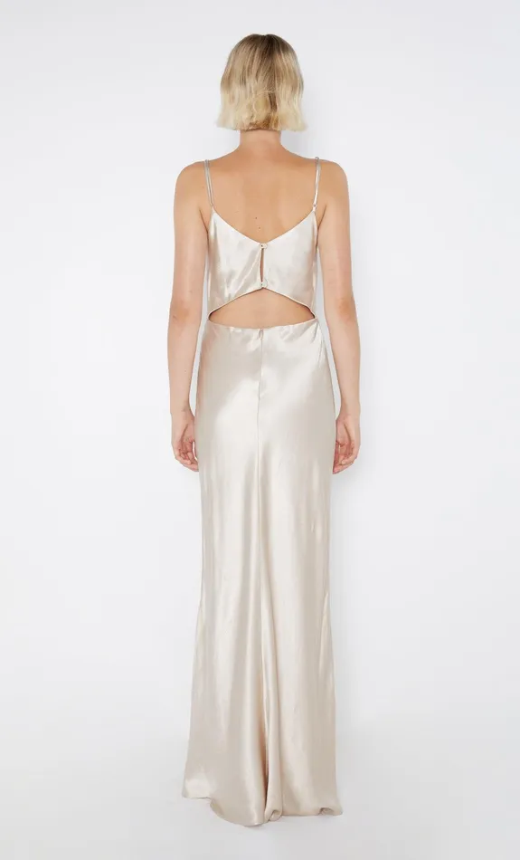 Bec Bridge Wedding Guest Women MARGAUX MAXI DRESS 8211 SAND