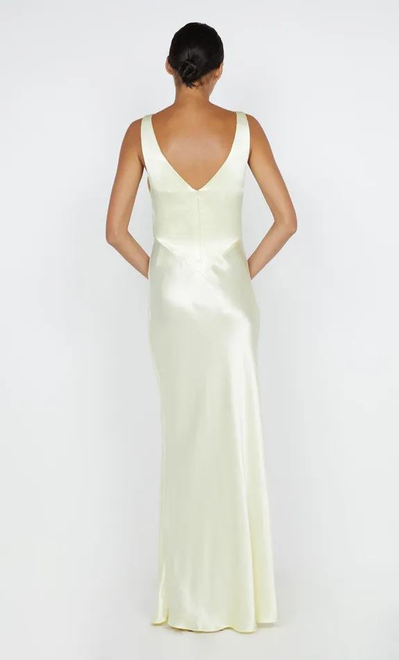 Bec Bridge Wedding Guest Women MOON DANCE VERONA DRESS 8211 ICE YELLOW