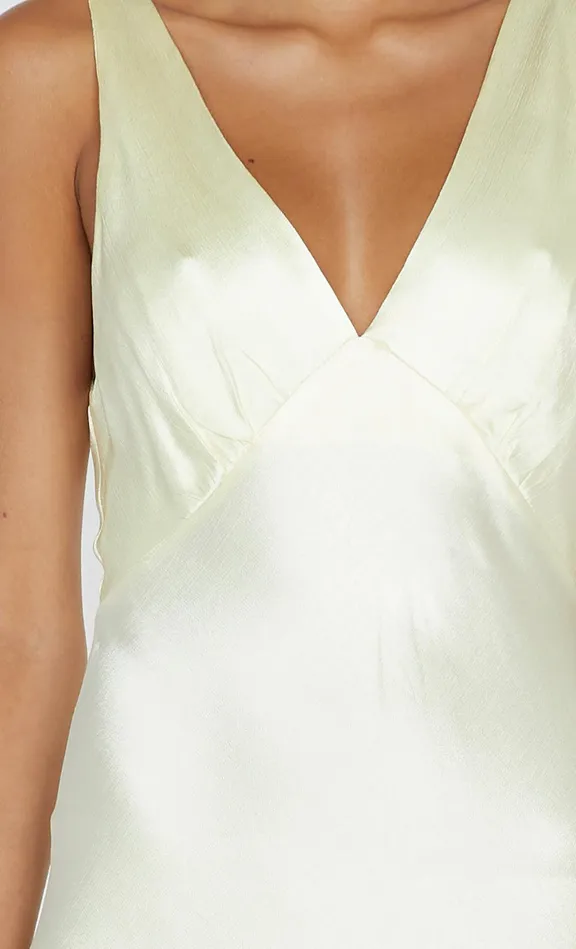 Bec Bridge Wedding Guest Women MOON DANCE VERONA DRESS 8211 ICE YELLOW