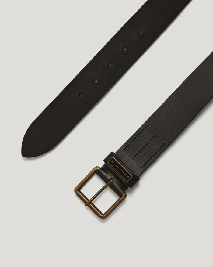 Belts Men Belstaff Ledger Belt Black Belts Men Belstaff Ledger Belt Black