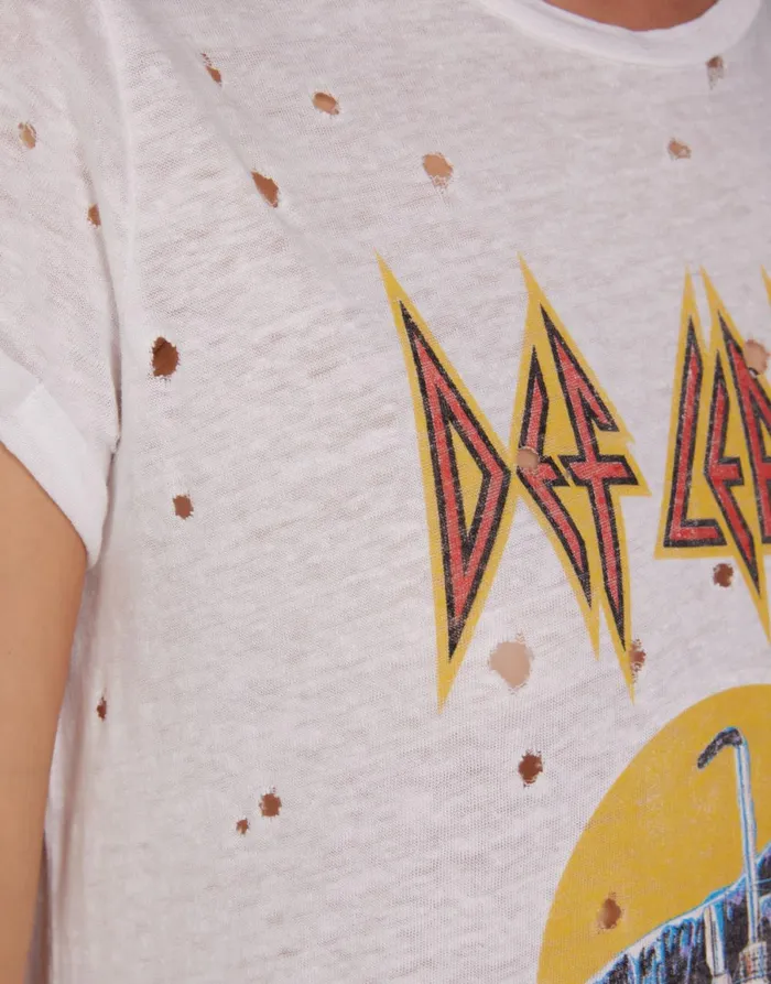 Bess Def Leppard Truck Milk Women039s Lauren Moshi Short Sleeve