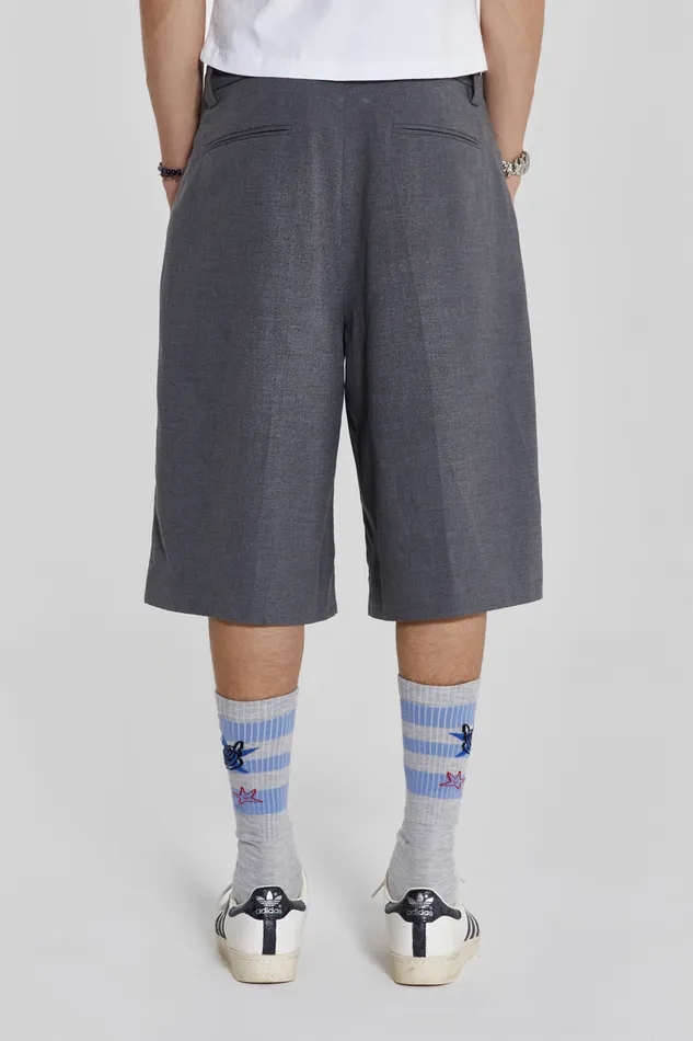 Bestsellers Shop Grey Goliath Tailored Shorts 8211 Jaded London Men