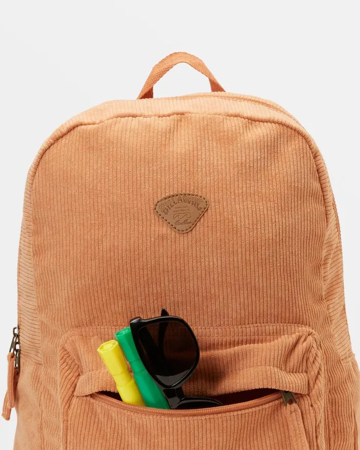 Billabong Backpacks Schools Out Corduroy Backpack Baked Clay 8211 Women Billabong Backpacks Schools Out Corduroy Backpack Baked Clay 8211 Women