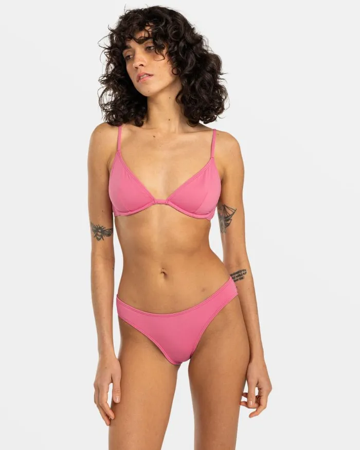 Billabong Bikinis Sol Searcher Lowrider Bikini Bottoms Berry Pink 8211 Women