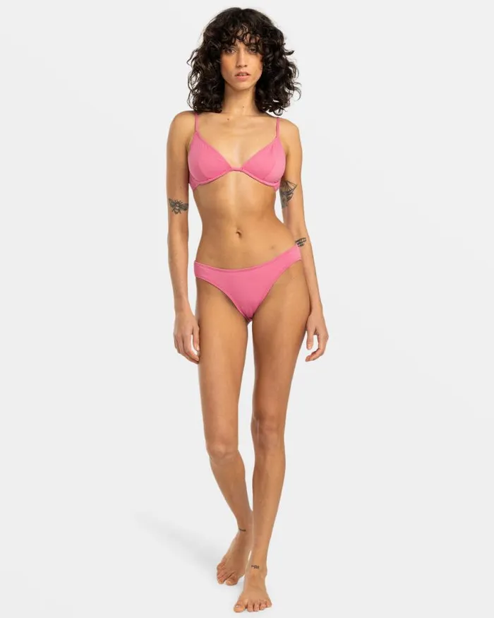 Billabong Bikinis Sol Searcher Lowrider Bikini Bottoms Berry Pink 8211 Women